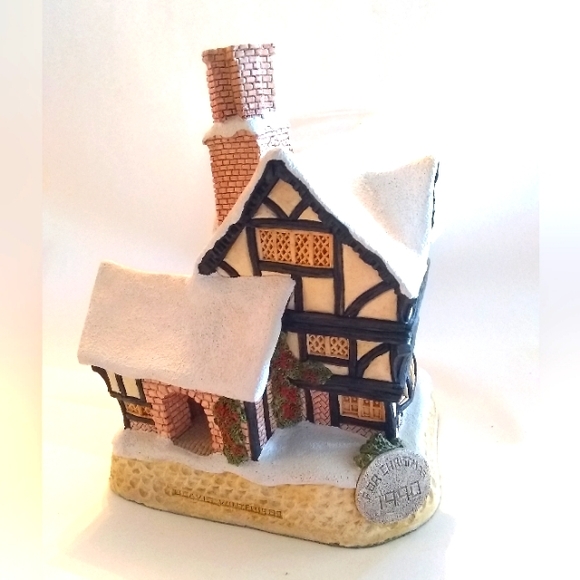 David Winter Special Christmas 1990 "Mister Fezziwig's Emporium" - Picture 2 of 4